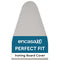 Canvas Light Grey Ironing Board Cover (Pack of 1)