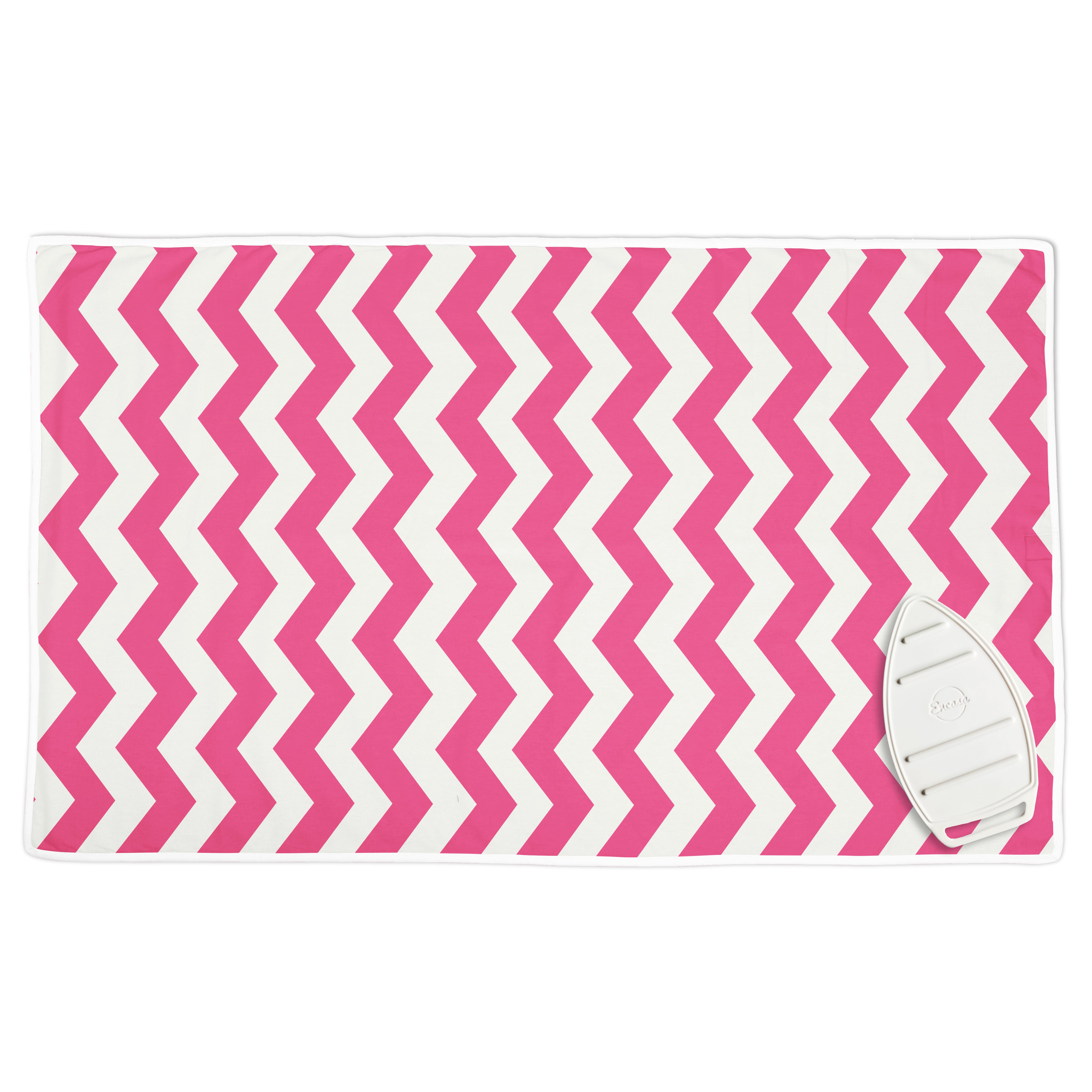 Cotton ZZ Magenta Ironing Mat (Pack of 1)