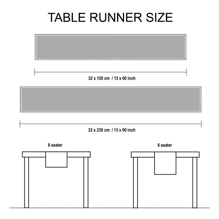cotton table runner