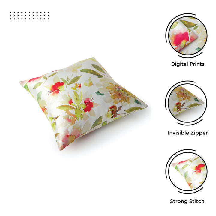 Blackout Polyester F1 Sunshine Cushion Cover (Pack of 2)