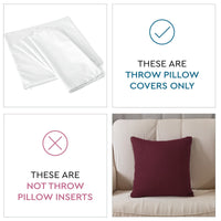 cotton throw cushion covers