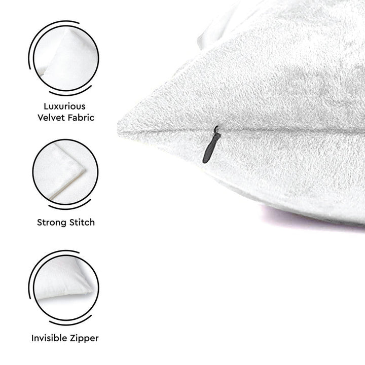 velvet throw cushion covers