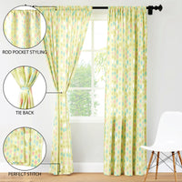 polyester long door curtains