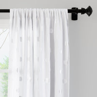 polyester long door curtains