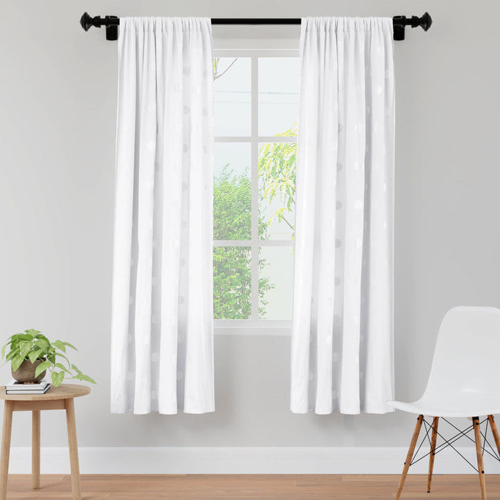 polyester window curtains
