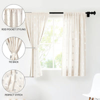 polyester window curtains