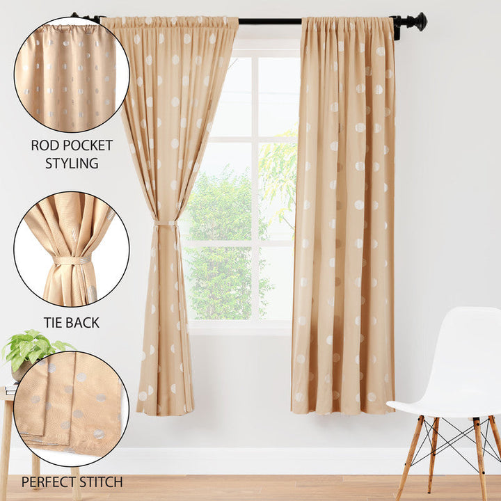 polyester window curtains