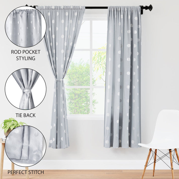 polyester window curtains
