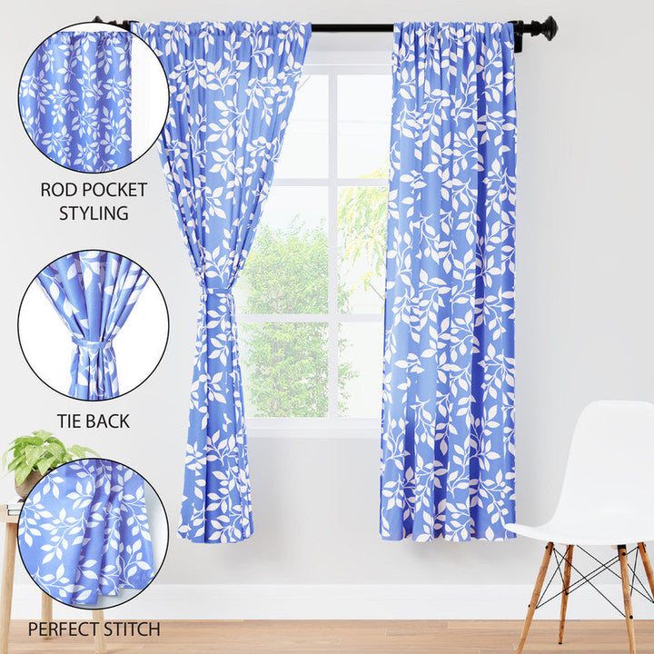 polyester window curtains