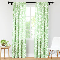 polyester long door curtains
