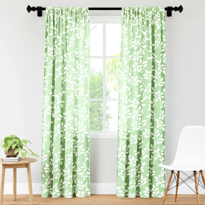 polyester long door curtains