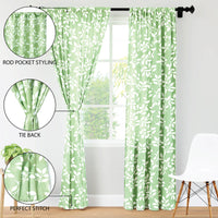 polyester long door curtains