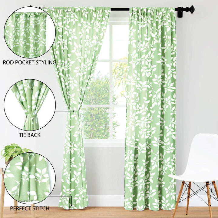 polyester long door curtains