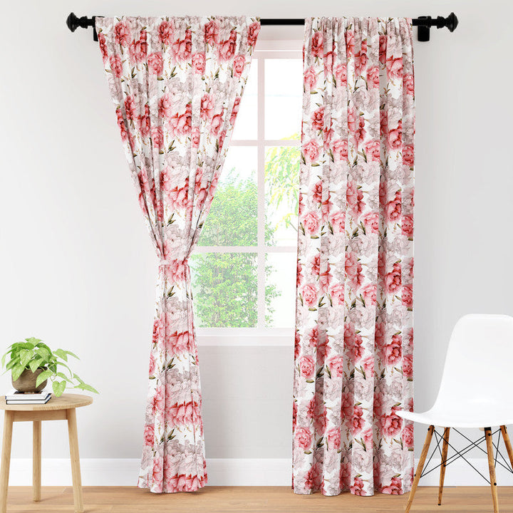 polyester long door curtains
