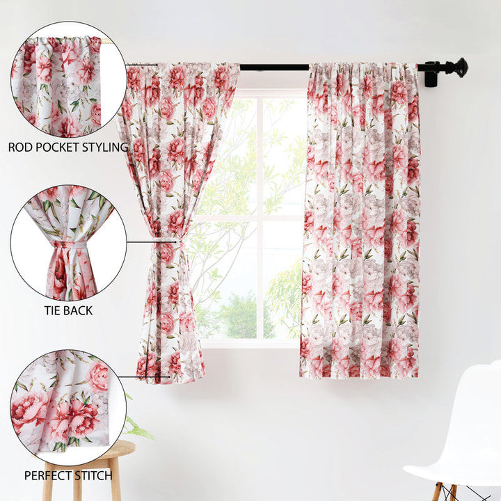 polyester window curtains