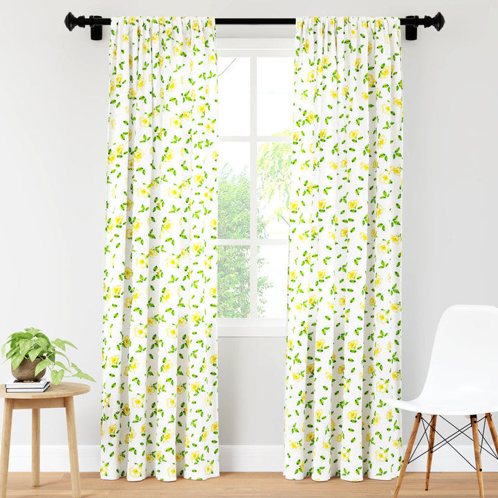 polyester long door curtains