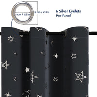 blackout polyester door curtains