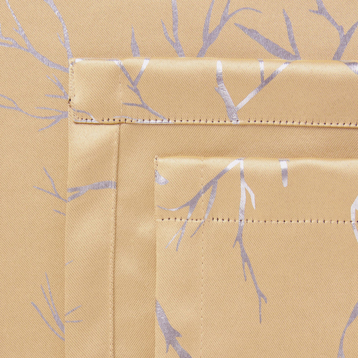 blackout polyester long door curtains