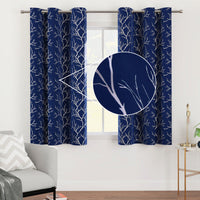 blackout polyester window curtains
