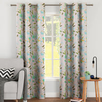 blackout polyester long door curtains