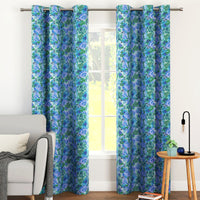 blackout polyester long door curtains