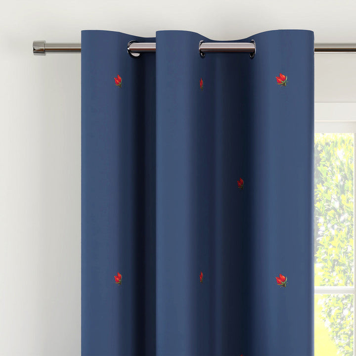 blackout polyester door curtains