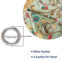 blackout polyester long door curtains