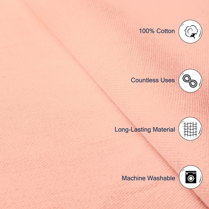 cotton long door curtain