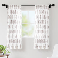 polyester window curtains