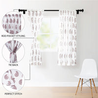 polyester window curtains