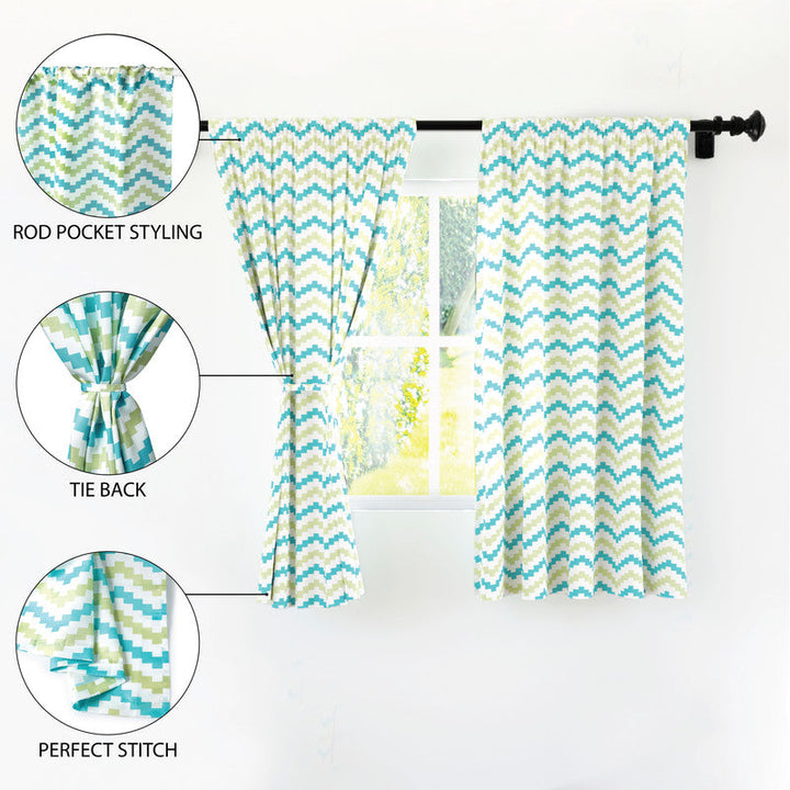 polyester window curtains