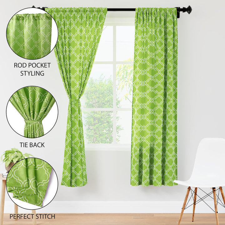 polyester window curtains