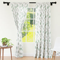 polyester long door curtains