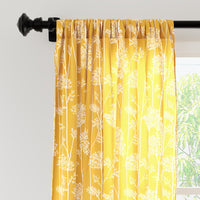 polyester long door curtains