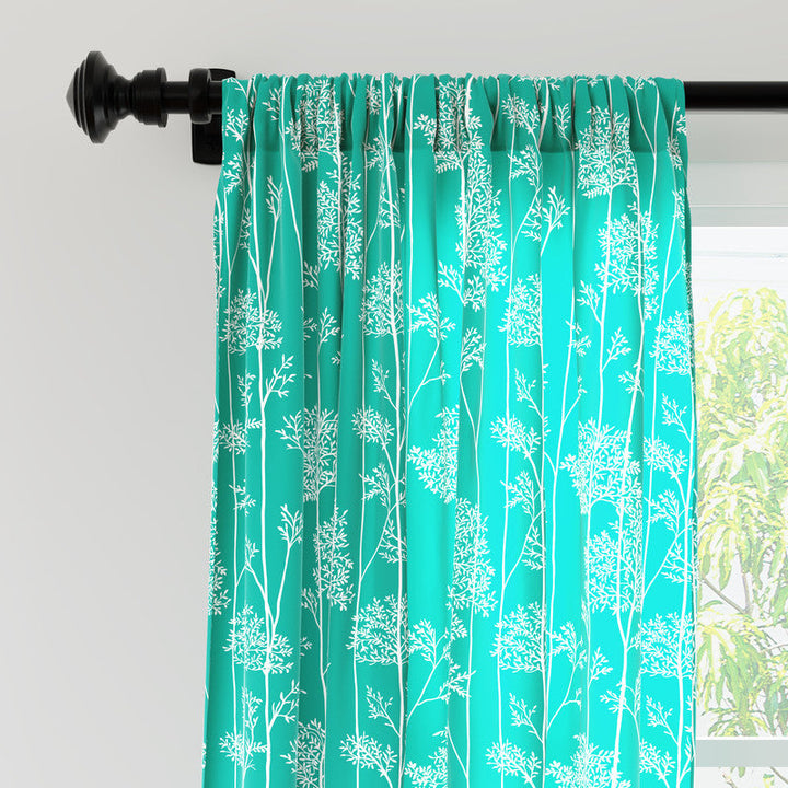 polyester long door curtains