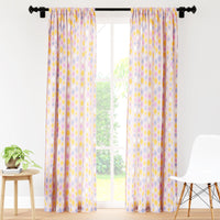 polyester long door curtains