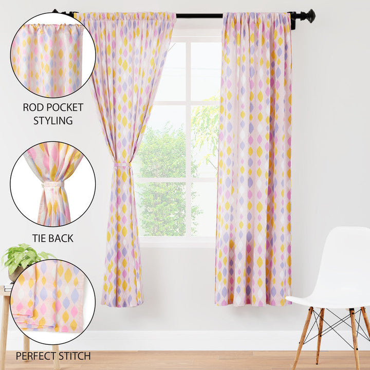 polyester window curtains