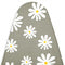 Cotton Daisy Grey Ironing Board Cover (Pack of 1)