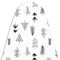 Cotton Black Arrow Ironing Board Cover (Pack of 1)
