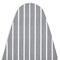 Cotton Roma Grey Stripes Ironing Board Cover (Pack of 1)