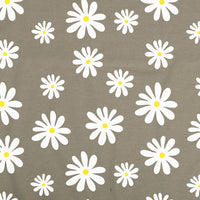 Cotton Daisy Grey Ironing Mat (Pack of 1)
