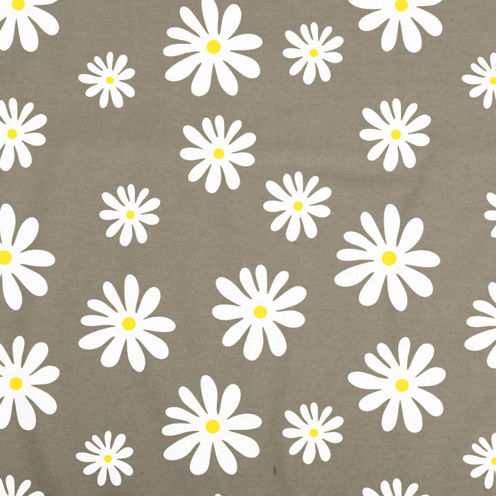Cotton Daisy Grey Ironing Mat (Pack of 1)