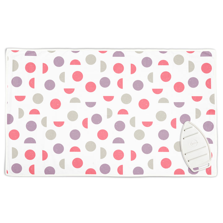 Cotton Pink Moon Ironing Mat (Pack of 1)