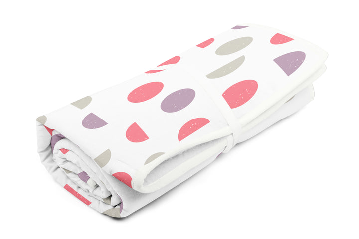 Cotton Pink Moon Ironing Mat (Pack of 1)