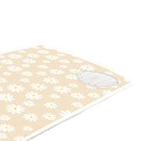 Cotton Daisy Beige Ironing Mat (Pack of 1)