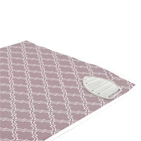 Cotton Mauve Tiles Ironing Mat (Pack of 1)