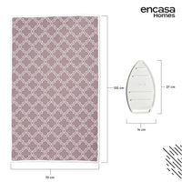 Cotton Mauve Tiles Ironing Mat (Pack of 1)
