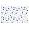 Cotton Blue Moon Ironing Mat (Pack of 1)