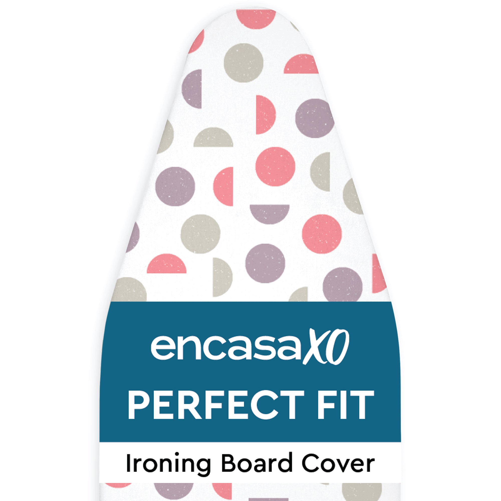 Cotton Pink Moon Ironing Board Cover (Pack of 1)