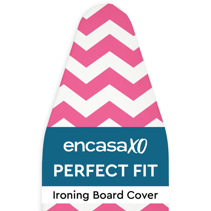 Cotton ZZ Magenta Ironing Board Cover (Pack of 1)